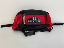 Vintage Belstaff Red Black Packable Backpack Bumbag