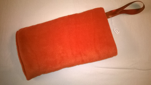 Hand muff terracotta orange - hand,