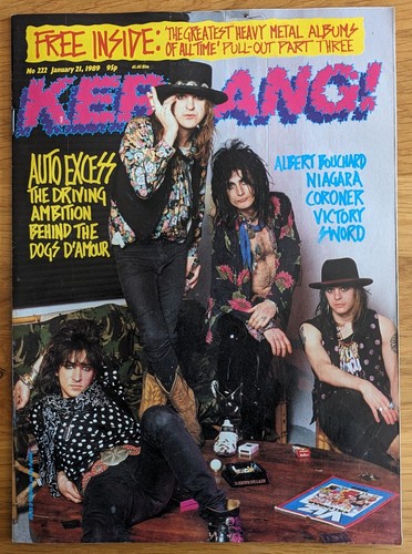 Dogs amour kerrang - dogs, issue