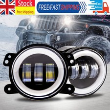 2x 4 Inch LED Round Fog Lights
