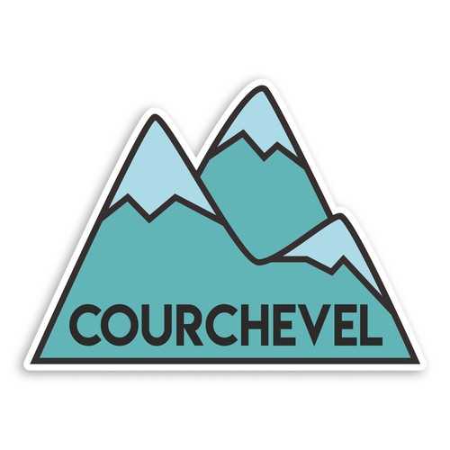 10cm courchevel france - x,
