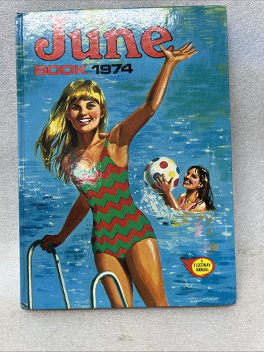 Vintage june book annual - june,