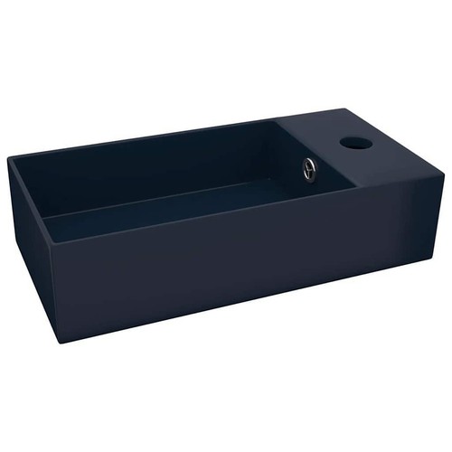 Bathroom sink with - sink, overflow