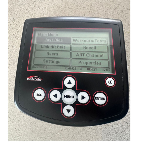 Wattbike exercise bike display - wattbike,