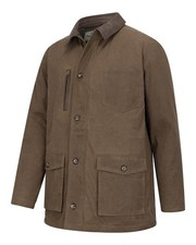 Hoggs of Fife Balerno Waxed Canvas Barn Coat