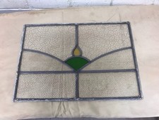 ANTIQUE VINTAGE STAINED LEAD