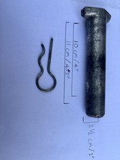 Tow Bar Hitch Pin 1” Diameter 4” to 4.5” long with Levi’s pin