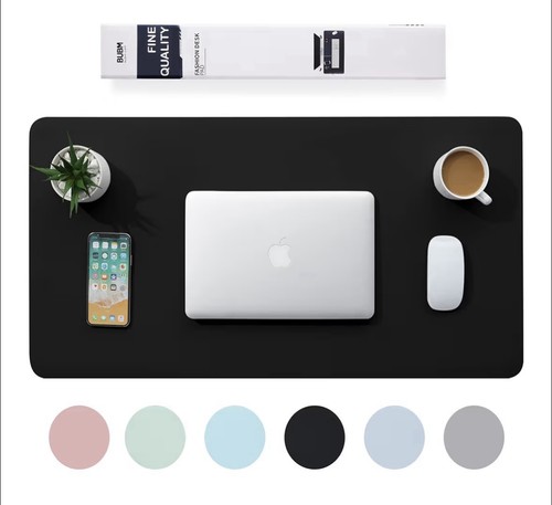 Leather desk mat large - leather,