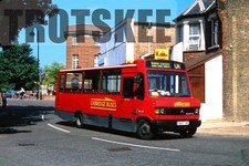 35mm Slide Uxbridge Buses Mercedes Benz 811D Alexander MA67 F667XMS 1998 Orig