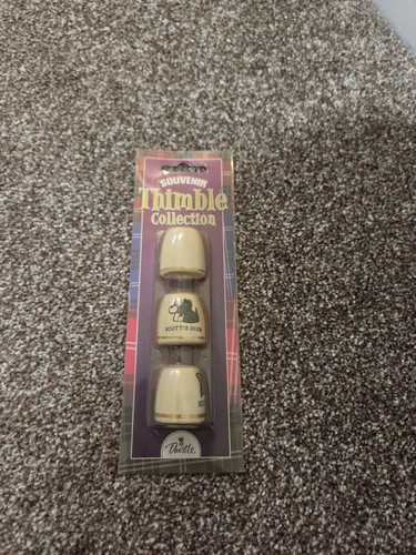 Scottish thimble collection - scottish,