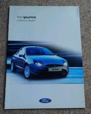 Ford Puma UK Market Brochure 2000 1.4i 16V 1.7i 16V 