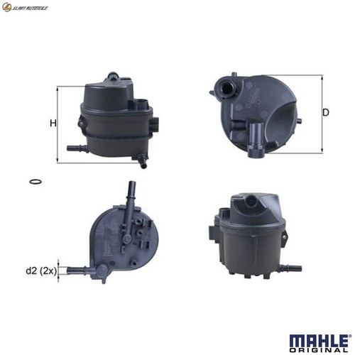 Fuel filter 777d for - fuel, kl
