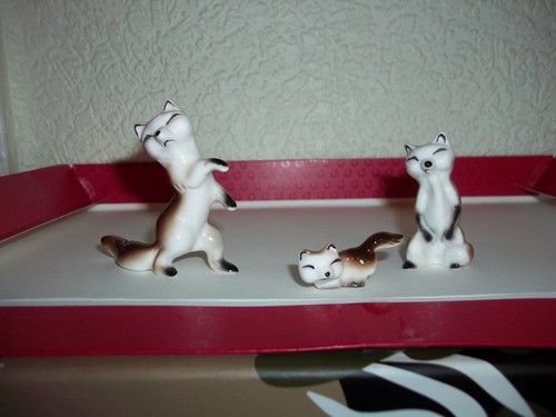 Vintage porcelain mini animal - mini,