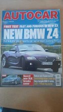 Autocar 9 October 2002 Polo FSi, BMW Z4, Mercedes SLK, Espace, Caterham R300, Me