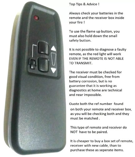 Gas fire remote - gas, g30