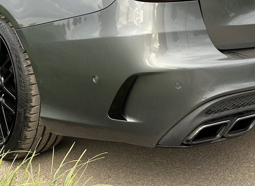 Rear bumper splitter spoiler - bumper,
