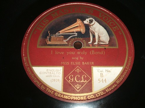 78rpm hmv b544 miss - b544,