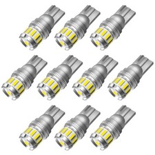AUXITO 10x T10 501 LED XENON BULB  SIDE LIGHT CAR NO ERROR LAMP LICENSE PLATE