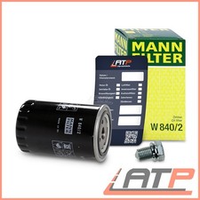 MANN OIL FILTER +OIL DRAIN