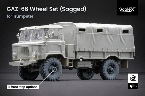 Scalex gaz weighted wheel - scalex, gaz-66