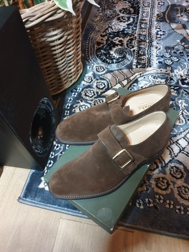 Loake paisley brown suede - loake, 7.5