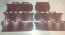 Lego Brown Walls, Fence Bundle