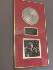 Robbie Williams Signed  Framed