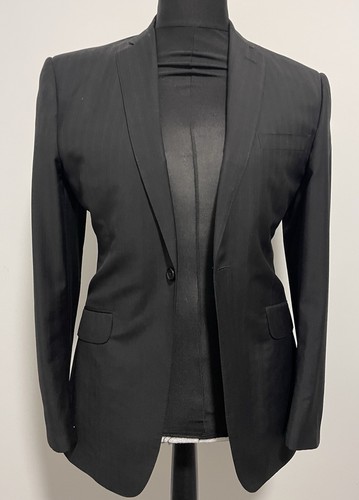 Black single button - black,