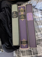 Folio Society Three Books Never Used with Slipcases  2x Thomas Hardy/1xTrollope
