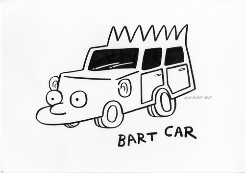 Bart car original 42cm - -, a3
