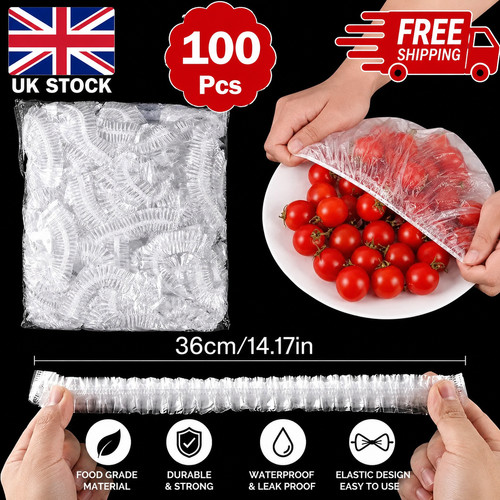 100pcs reusable elastic food - reusable,