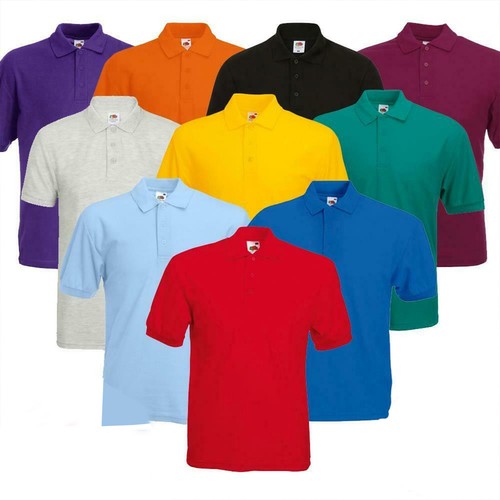 Men plain polo - plain, t