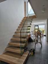 Oak stair tread - sleeve, for