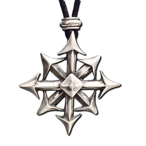 Chaos star pendant chaostar - chaos,