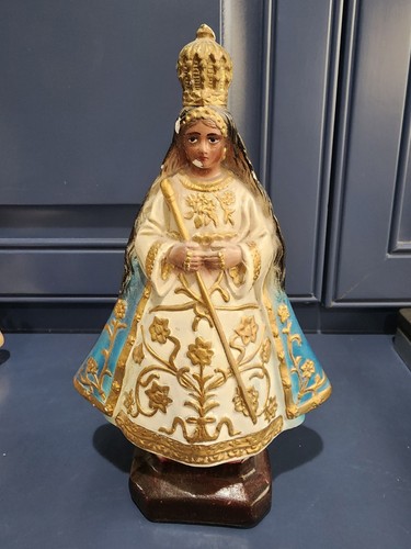Vintage plaster statue our - vintage,