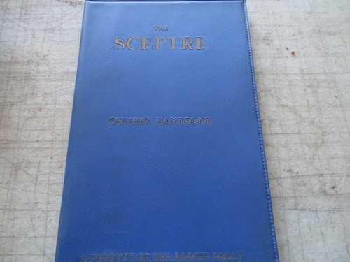 Humber sceptre 1960s drivers - humber,