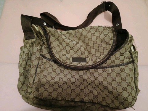 Gucci canvas baby changing - gg,