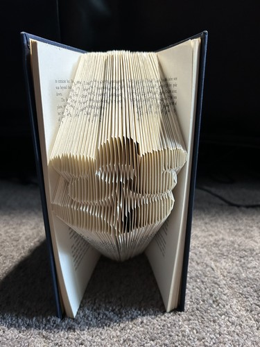 Flower folded book - flower,