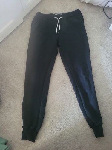 Women black superdry joggers - black,