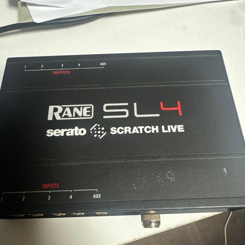 Rane sl4 serato - serato, live
