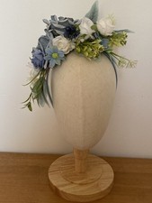 Dusky And Sky Blue White Rose