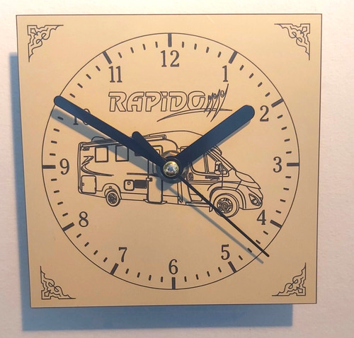 Rapido motorhome clock - motorhome,