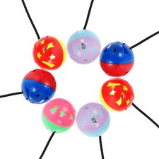  7 Pcs Bell Ball Toy Bearded