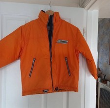 C & A Bright Orange ski Jacket