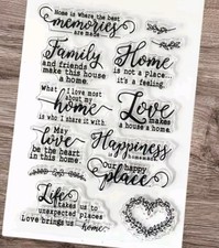 Clear Stamps Sentiments