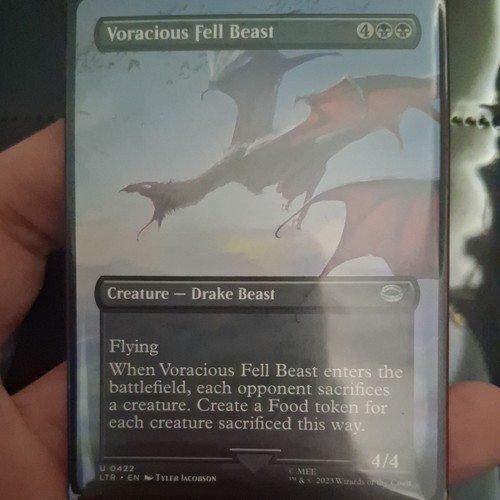Mtg voracious fell - fell, beast