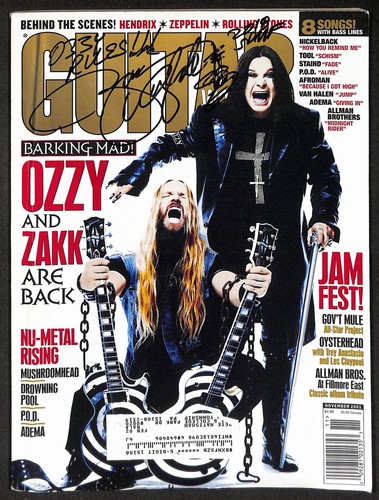 Zakk wylde autographed signed - zakk, autographed/signed