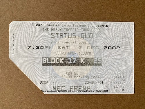 Status quo birmingham - quo,