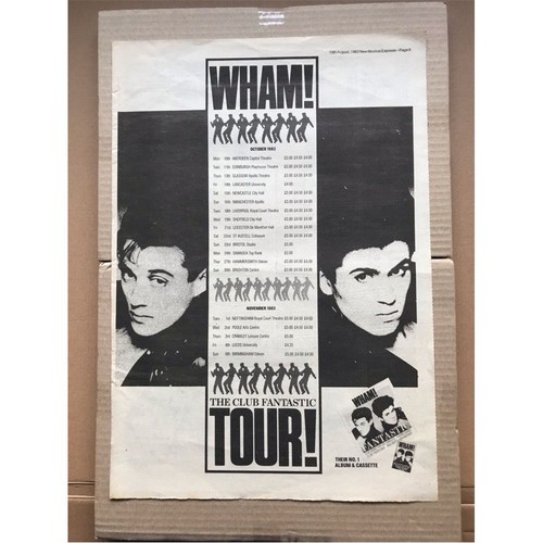 Wham club fantastic tour - club,