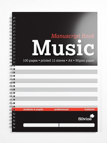 Silvine music manuscript - music,